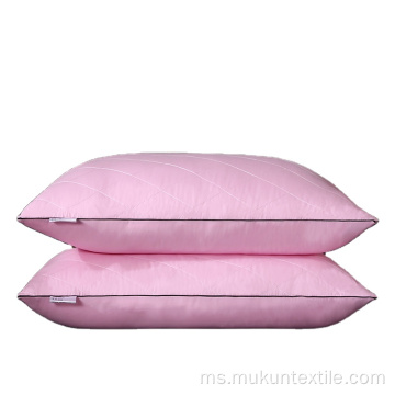 Custom Pink Custom Leher membuang bantal 50 * 70cm